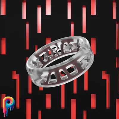 Nhẫn Voronoi Ring: Phụ kiện thời trang in 3D tinh xảo dễ in