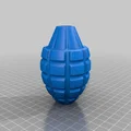 Grenade MK2 WW2 (Lựu đạn MK2 Thế chiến II) - File STL - Thumbnail 5