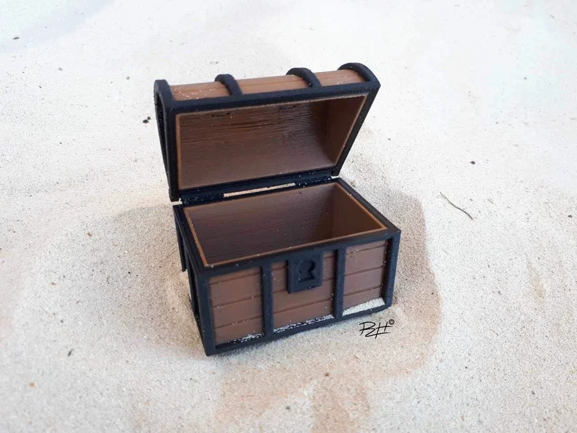 Rương Kho Báu Bản Lề Đơn (Single Hinge Treasure Chest) - Image 1