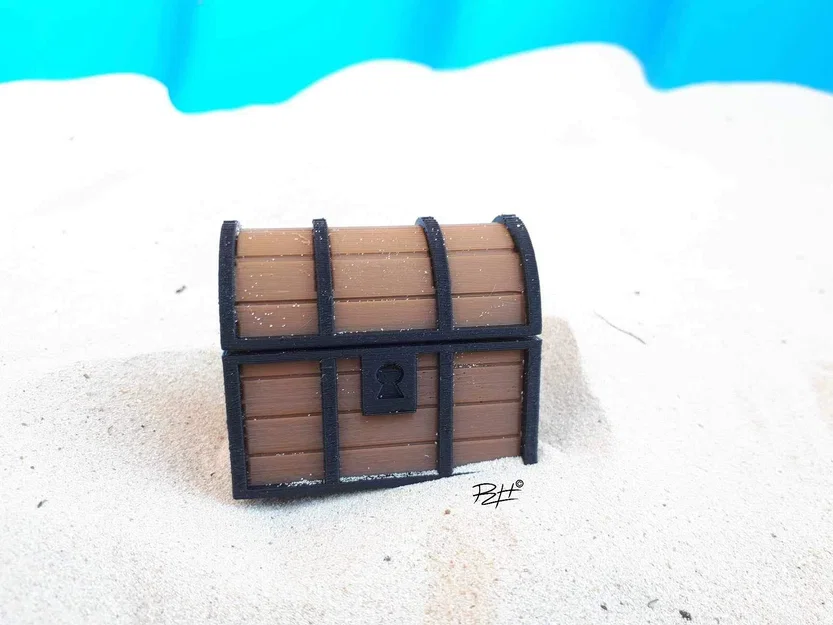 Rương Kho Báu Bản Lề Đơn (Single Hinge Treasure Chest) - Image 3