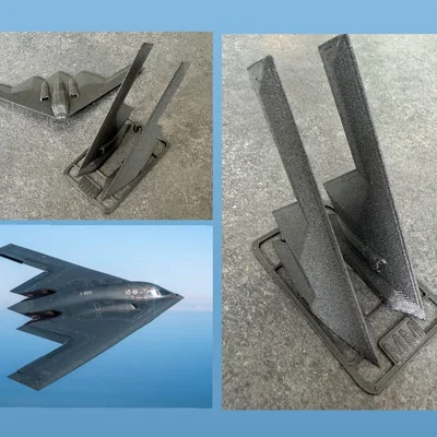 Mô hình lắp ráp máy bay tàng hình B2 Spirit Stealth Bomber (Kit Card)