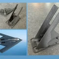 Mô hình lắp ráp máy bay tàng hình B2 Spirit Stealth Bomber (Kit Card) - Thumbnail 3