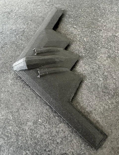 Mô hình lắp ráp máy bay tàng hình B2 Spirit Stealth Bomber (Kit Card) - Image 6