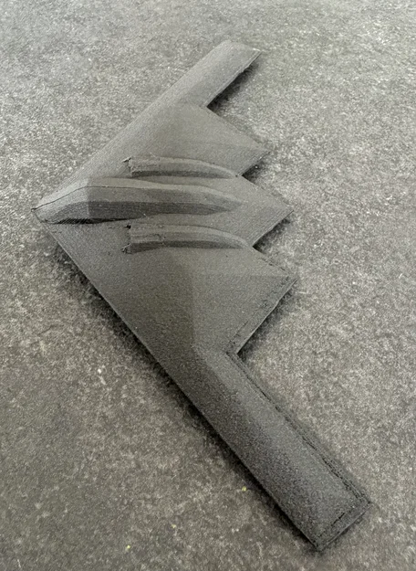 Mô hình lắp ráp máy bay tàng hình B2 Spirit Stealth Bomber (Kit Card) - Image 11