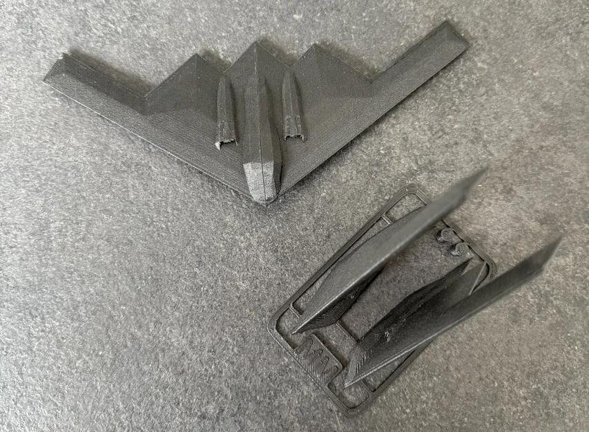 Mô hình lắp ráp máy bay tàng hình B2 Spirit Stealth Bomber (Kit Card) - Image 14