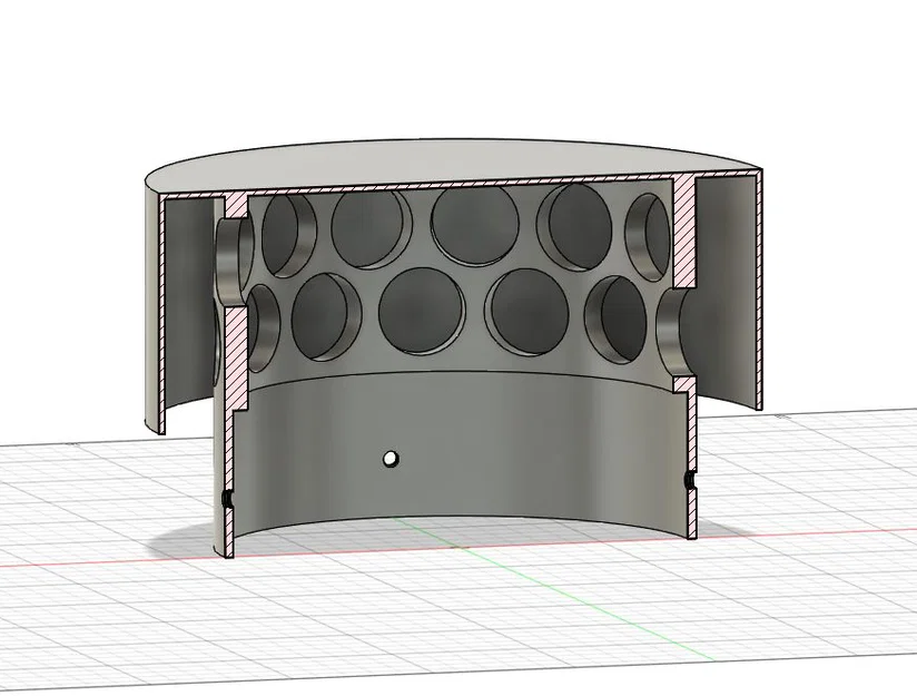 Nắp che ống KG 150mm (KG Rohr Abdeckung / KG Pipe Cover) - Image 1