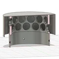 Nắp che ống KG 150mm (KG Rohr Abdeckung / KG Pipe Cover) - Thumbnail 1