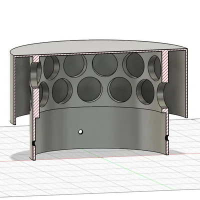 Nắp che ống KG 150mm (KG Rohr Abdeckung / KG Pipe Cover)