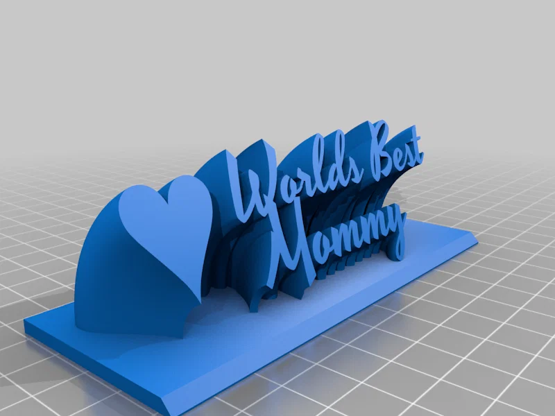 Worlds Best Mommy – Bảng để bàn tặng Mẹ - Image 5