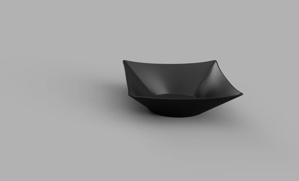 Mẫu tô đựng salad và trái cây hiện đại in 3D tiện dụng - Image 1