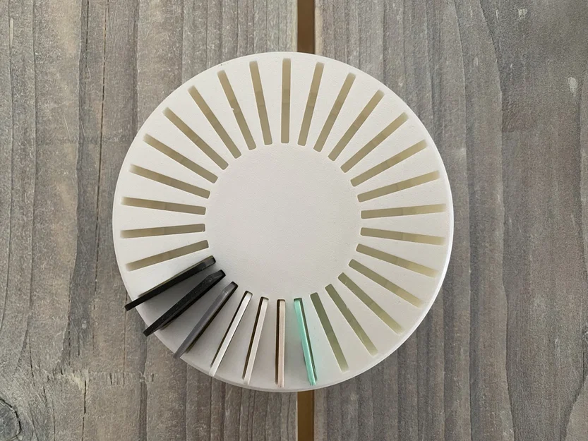 Bánh Xe Mẫu Filament (Filament Sample Wheel) - Image 6