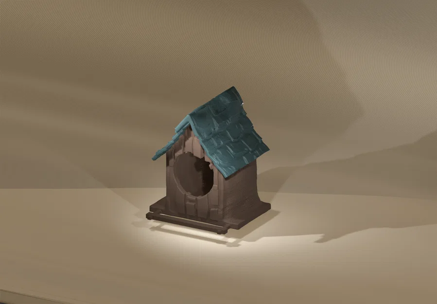 Mẫu Nhà Chim Fantasy 3D - Thiết Kế Cổ Tích Trang Trí Khu Vườn - Image 4