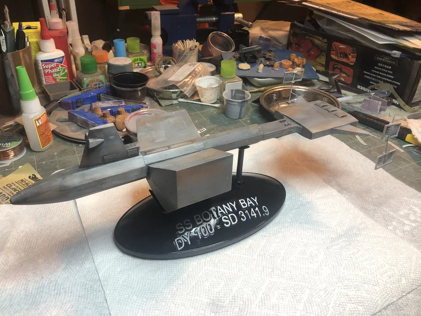 Tàu ngủ SS Botany Bay DY-100 tỉ lệ 1/350 - Image 1