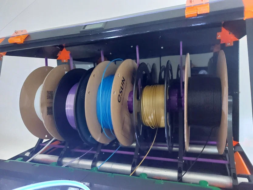 Adapter auto rewinder cho spool: Prusa drybox (un)original MMU2/MMU3 - Image 10