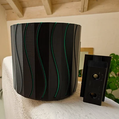 Wall Mount Planter V2 - NO AMS (Chậu treo tường)