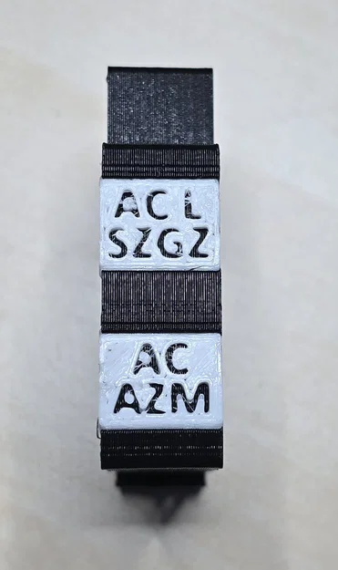 Giá đỡ DIN rail đôi cho Shelly Mini kèm nhãn (Shelly Mini Dual Din Rail Mount with Lables) - Image 3