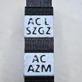 Giá đỡ DIN rail đôi cho Shelly Mini kèm nhãn (Shelly Mini Dual Din Rail Mount with Lables) - Thumbnail 3
