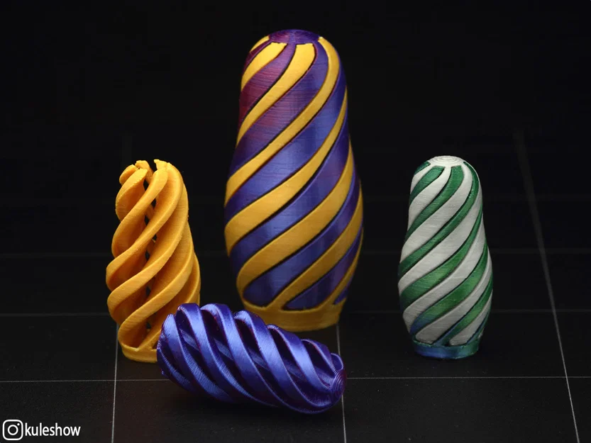Mô hình Búp bê Nga xoắn ốc (Spiral Matryoshka) - Đồ chơi Fidget độc đáo - Image 1