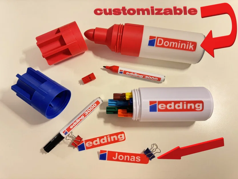 Hộp đựng bút edding (edding pen case) - Image 1