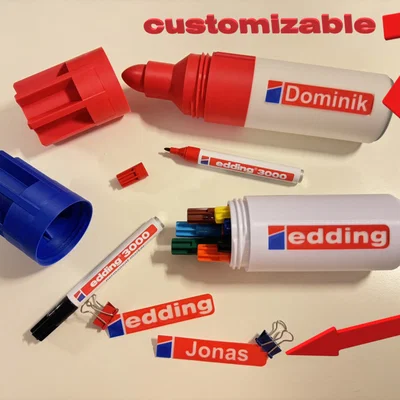 Hộp đựng bút edding (edding pen case)