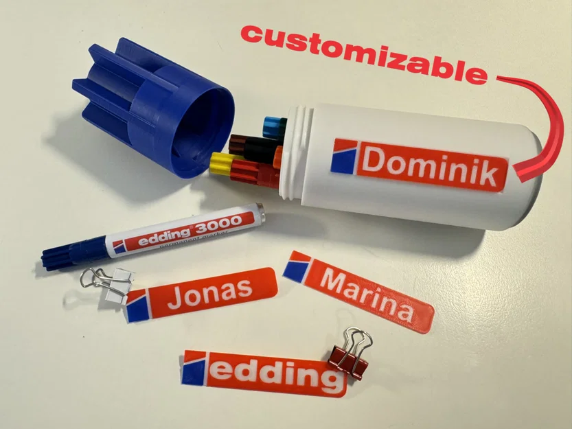 Hộp đựng bút edding (edding pen case) - Image 2