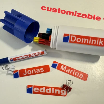 Hộp đựng bút edding (edding pen case)