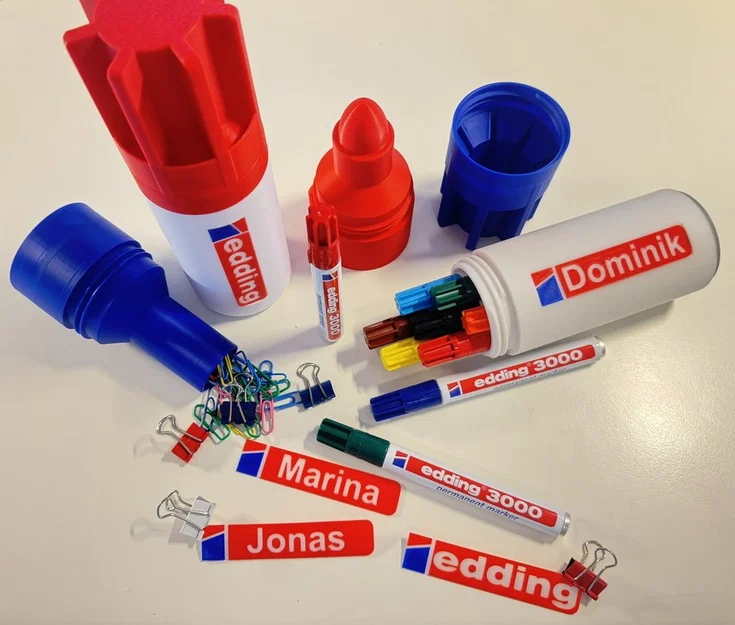 Hộp đựng bút edding (edding pen case) - Image 3