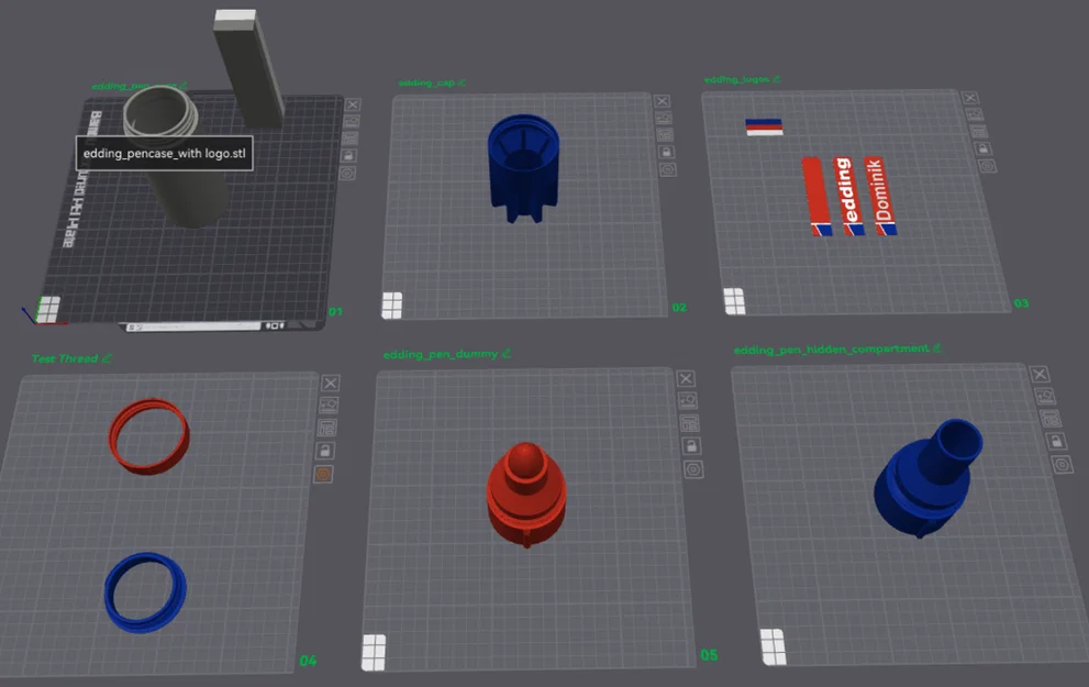 Hộp đựng bút edding (edding pen case) - Image 6