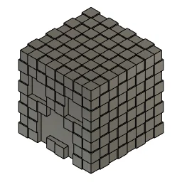 Nắp đậy bút chì hình đầu Creeper Minecraft (3D Printing Model) - Image 2