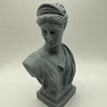 Tượng bán thân nữ cổ điển - Mẫu in 3D trang trí nghệ thuật - Thumbnail 1