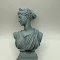 Tượng bán thân nữ cổ điển - Mẫu in 3D trang trí nghệ thuật - Thumbnail 3