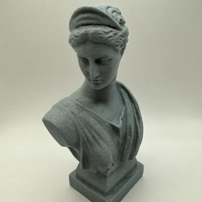 Tượng bán thân nữ cổ điển - Mẫu in 3D trang trí nghệ thuật