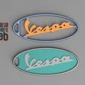 Vespa Piaggio - Keychain - Portachiavi - Porte Clès - 钥匙链 - Schlüsselanhänger - Thumbnail 2