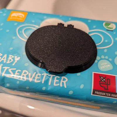 Nắp đậy khăn ướt tái sử dụng (Reusable wet wipes lid)