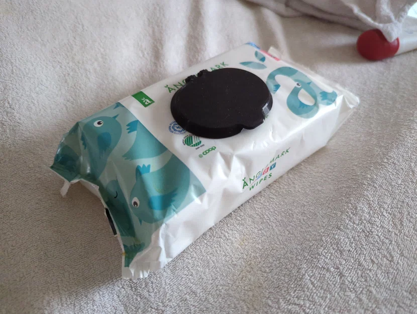 Nắp đậy khăn ướt tái sử dụng (Reusable wet wipes lid) - Image 5