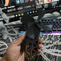 Quạt cầm tay cơ học Squeeze Fan Manual - Mô hình in 3D độc đáo - Thumbnail 2