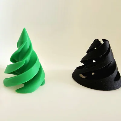 Mô hình hình nón xoắn ốc (Simple Cone) giải trí - Đồ chơi in 3D