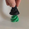Mô hình hình nón xoắn ốc (Simple Cone) giải trí - Đồ chơi in 3D - Thumbnail 3