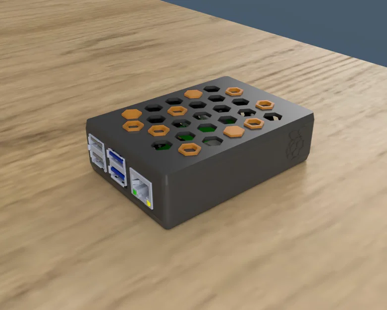 Case tổ ong Raspberry Pi 4B/Octoprint - Image 1