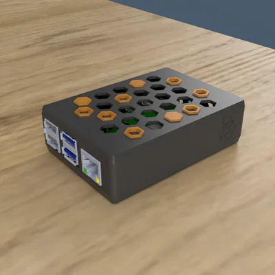 Case tổ ong Raspberry Pi 4B/Octoprint