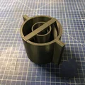 Bộ khuôn đúc hình trụ (Cylinder mold) in 3D cho silicone 72mm - Thumbnail 1