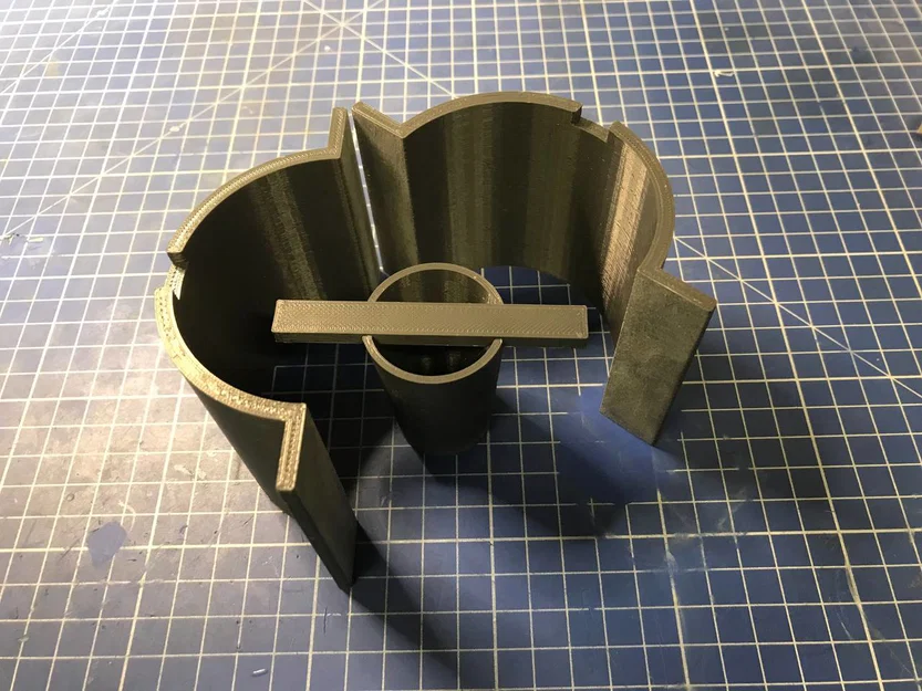 Bộ khuôn đúc hình trụ (Cylinder mold) in 3D cho silicone 72mm - Image 2