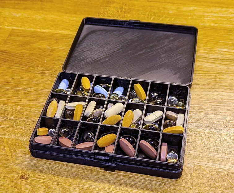 Hộp thuốc tuần cỡ lớn cho 3 người (hoặc 3 mẻ thuốc) - Image 1