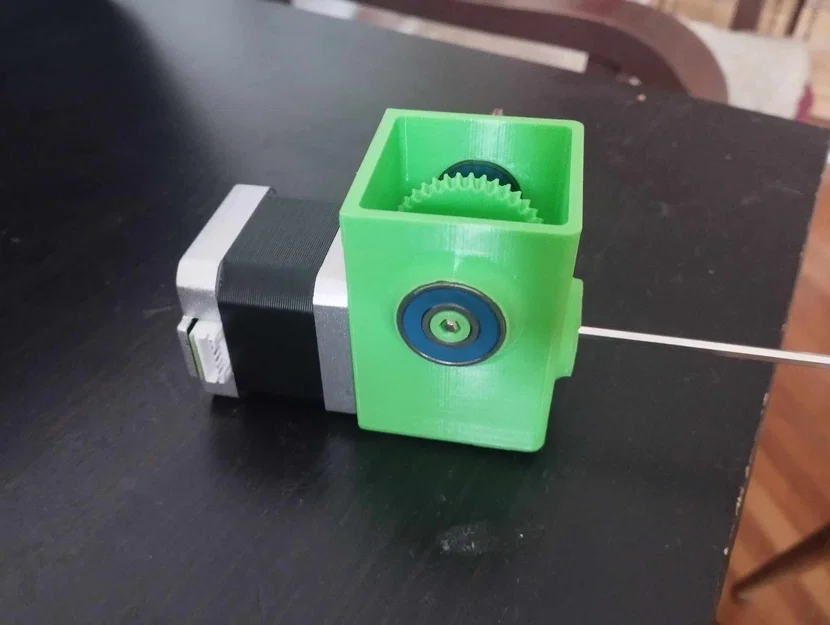 Hộp số trục vít (worm gear) tỉ số 1:40 cho động cơ NEMA - Image 5