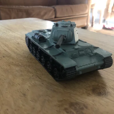 Mô hình xe tăng hạng nặng KV-1 in 3D chi tiết ấn tượng