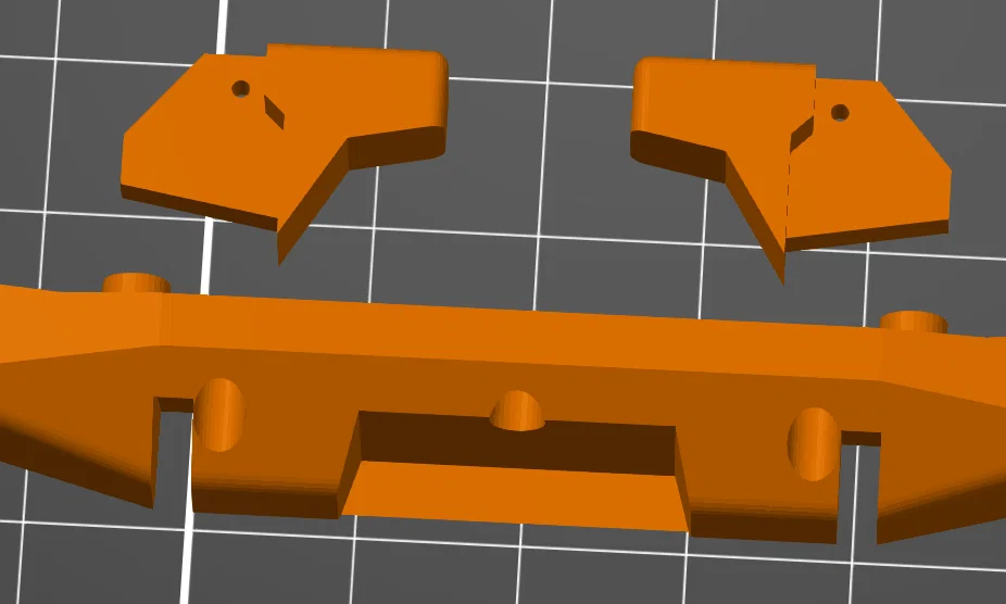 K10 Bumpers (Cản trước & cản sau) cho TRX-4M - Image 3