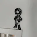 Mô hình trang trí tường Spider-Man 2D siêu dễ thương cho fan Marvel - Thumbnail 1