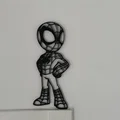 Mô hình trang trí tường Spider-Man 2D siêu dễ thương cho fan Marvel - Thumbnail 2
