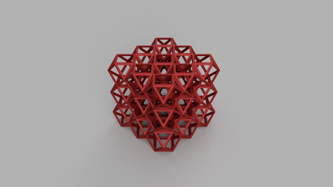 Cube Octahedron (Khối lập phương – Bát diện đều) - Image 2