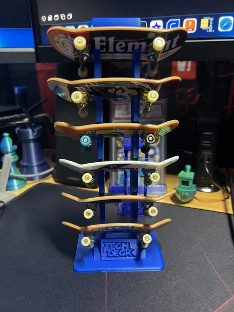 [REMIX] Kệ trưng bày Tech Deck 6 tầng | Fit mọi cỡ fingerboard - Image 1